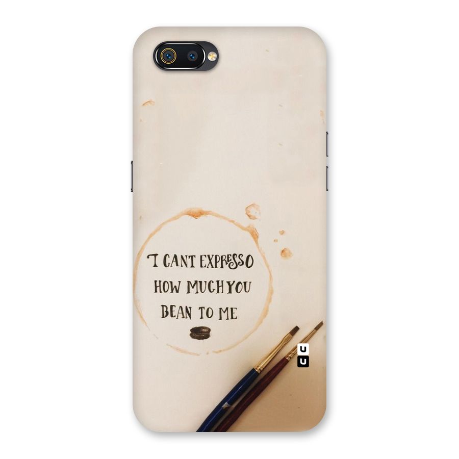 Espresso Bean Back Case for Realme C2
