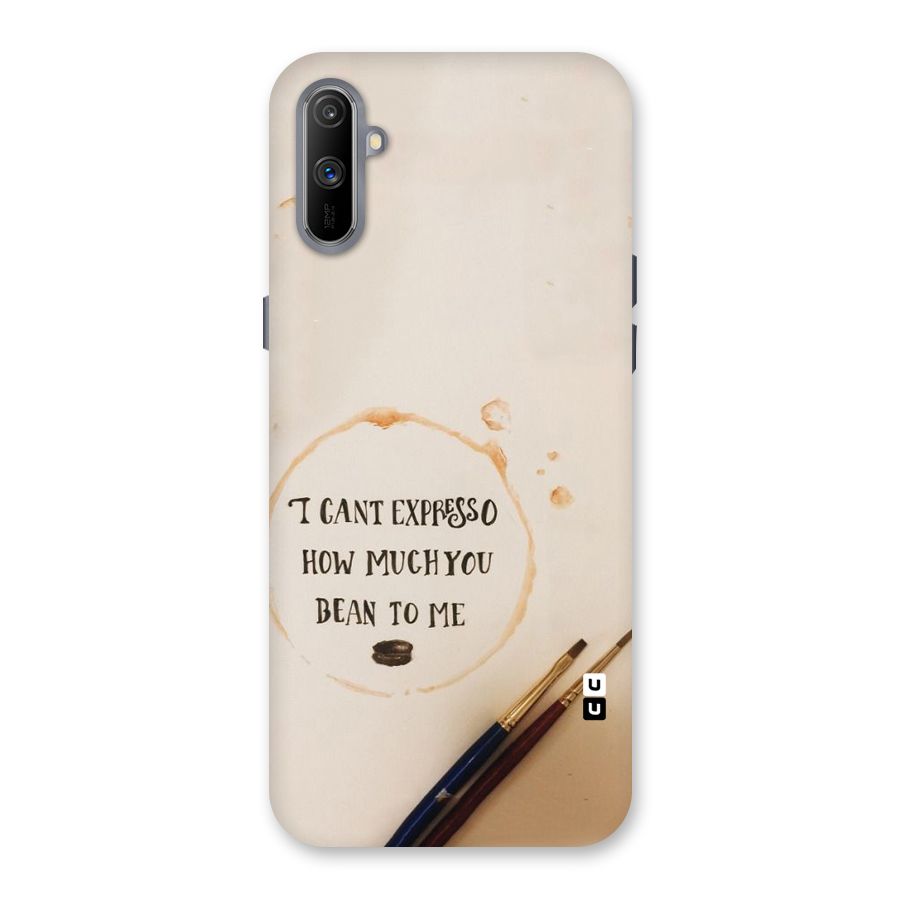 Espresso Bean Back Case for Realme C3