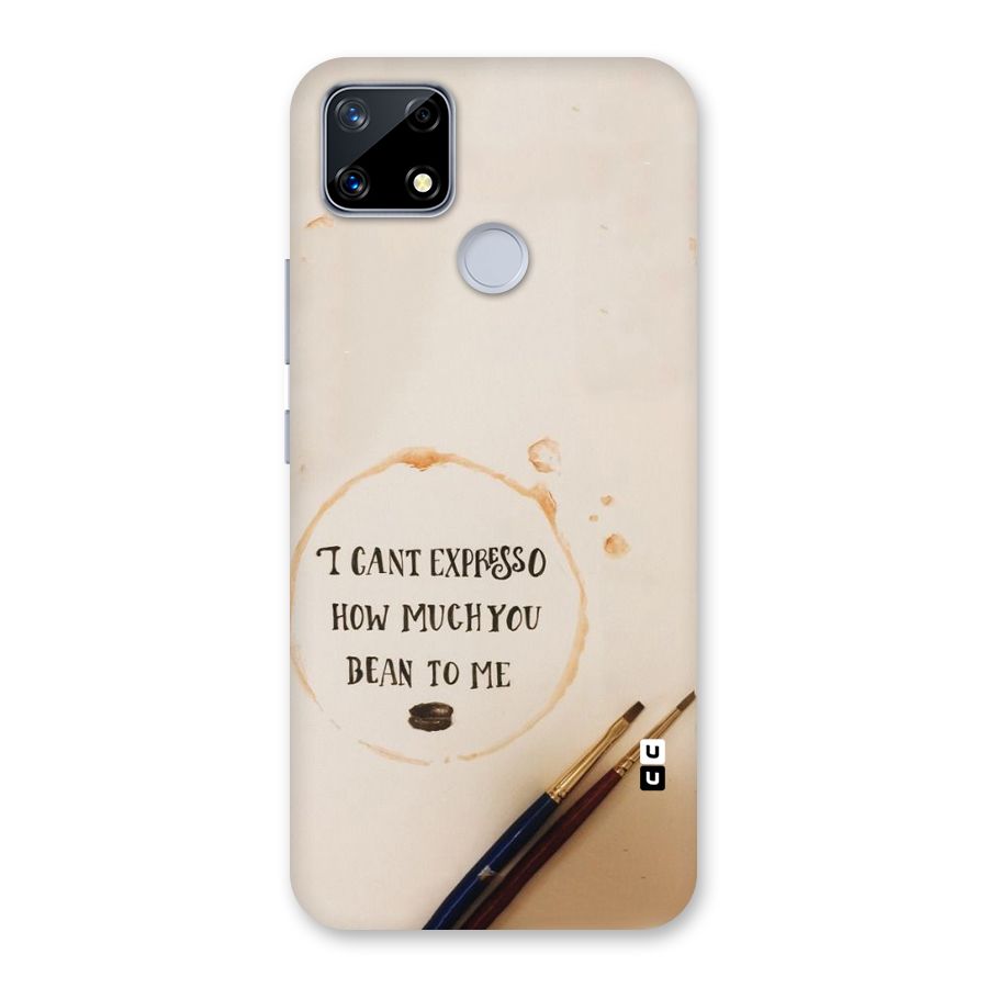 Espresso Bean Back Case for Realme Narzo 20