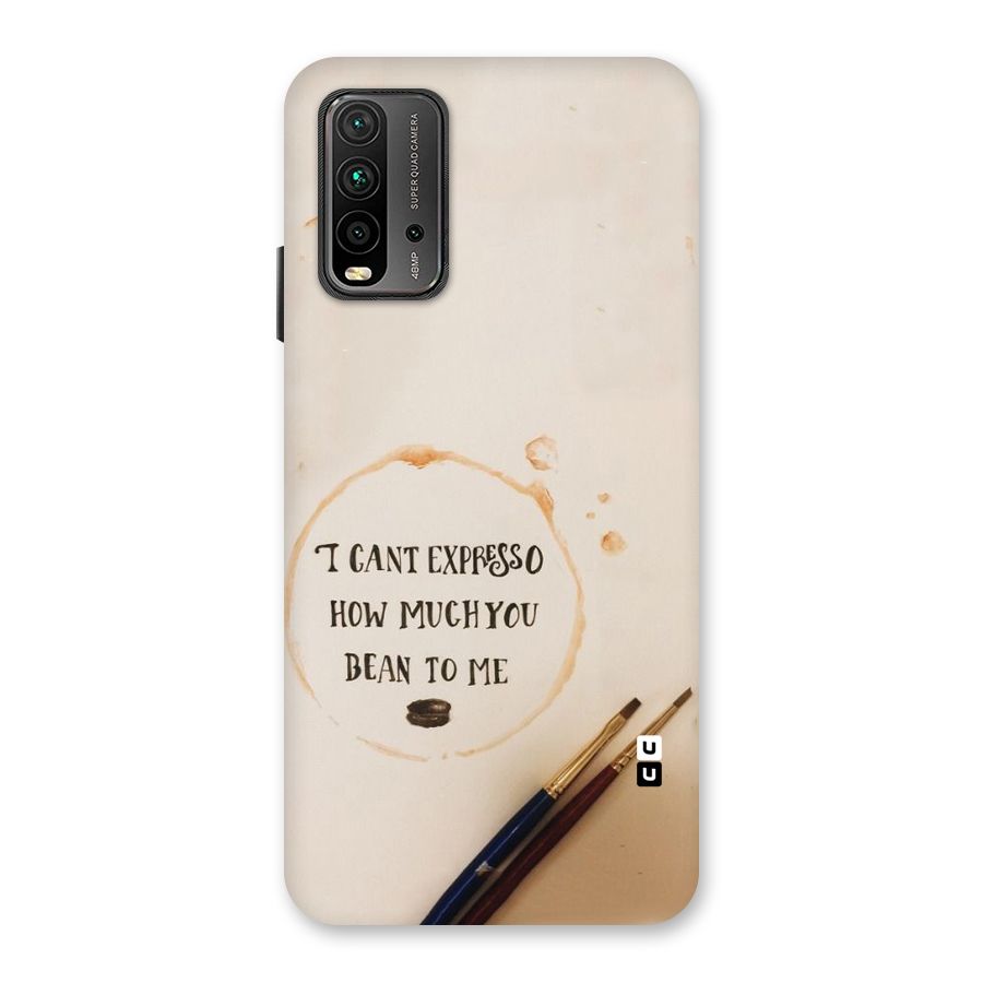 Espresso Bean Back Case for Redmi 9 Power
