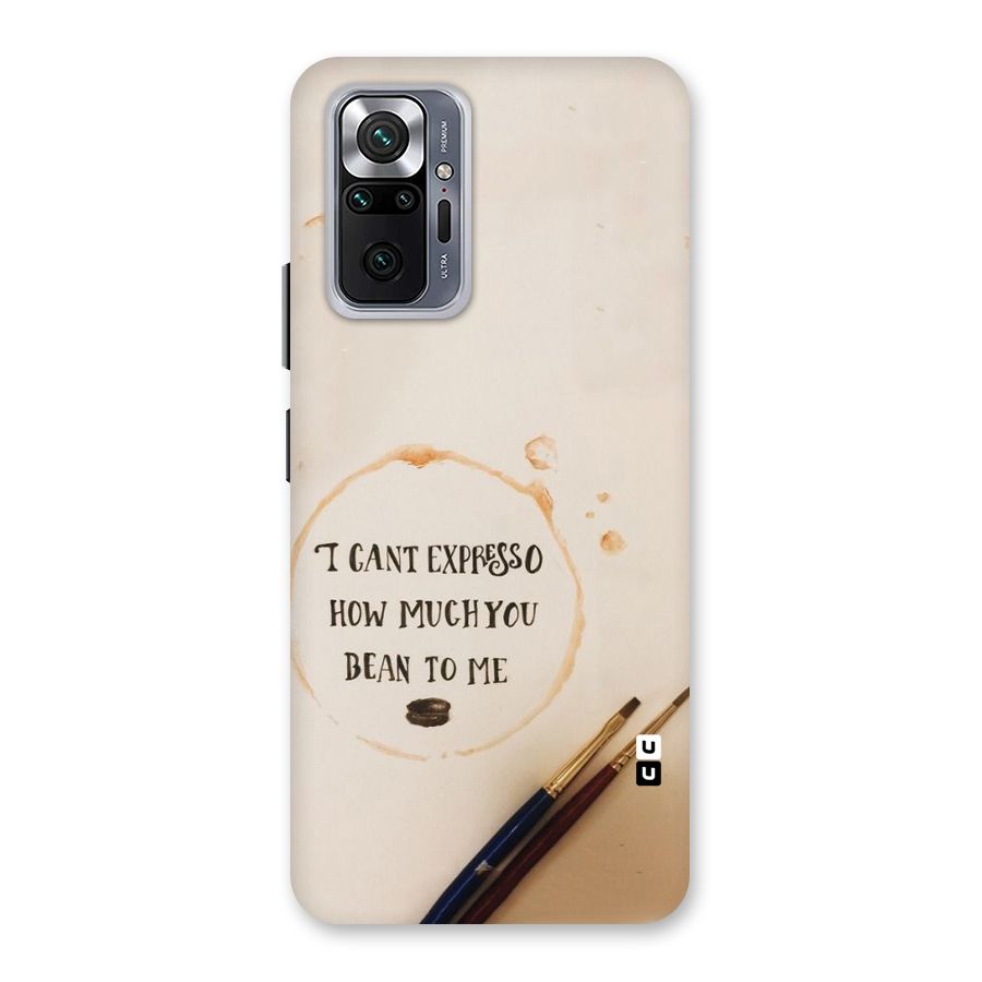 Espresso Bean Back Case for Redmi Note 10 Pro Max