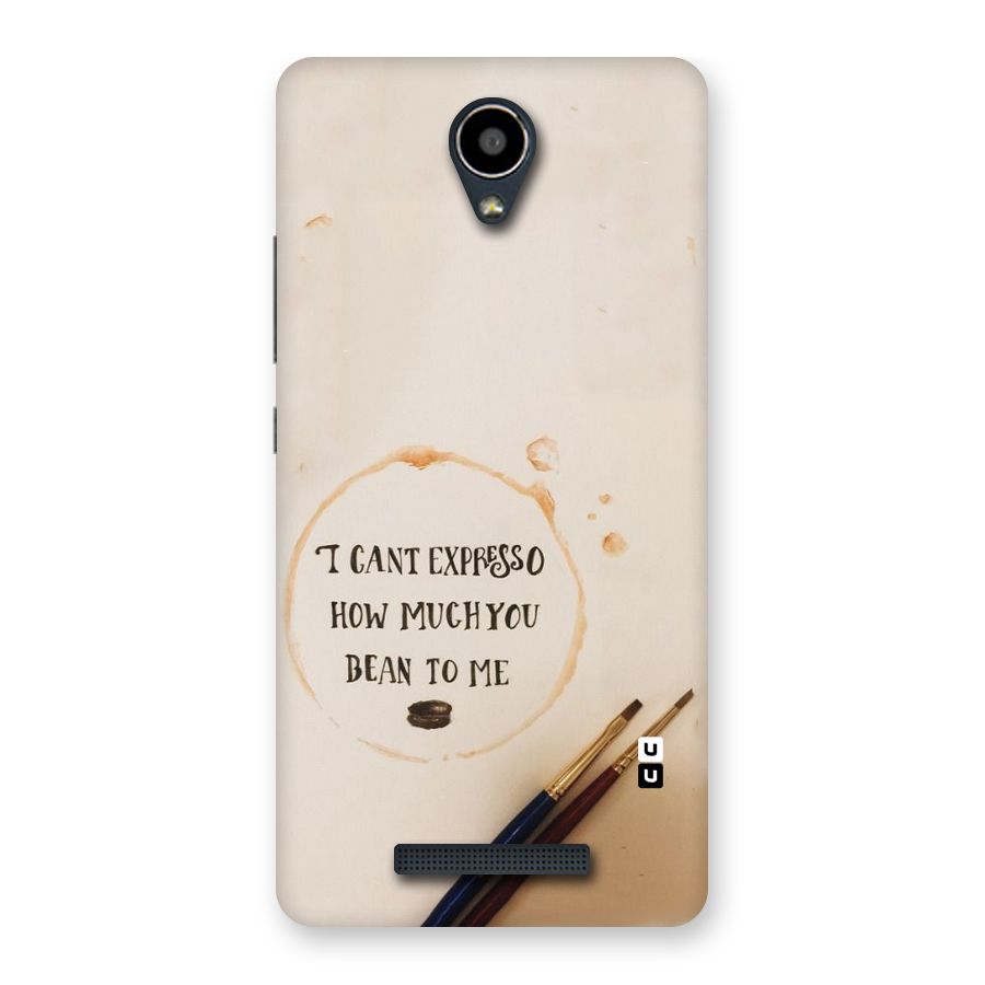 Espresso Bean Back Case for Redmi Note 2