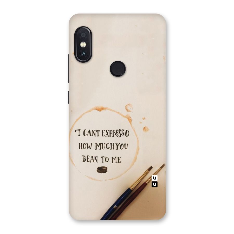 Espresso Bean Back Case for Redmi Note 5 Pro