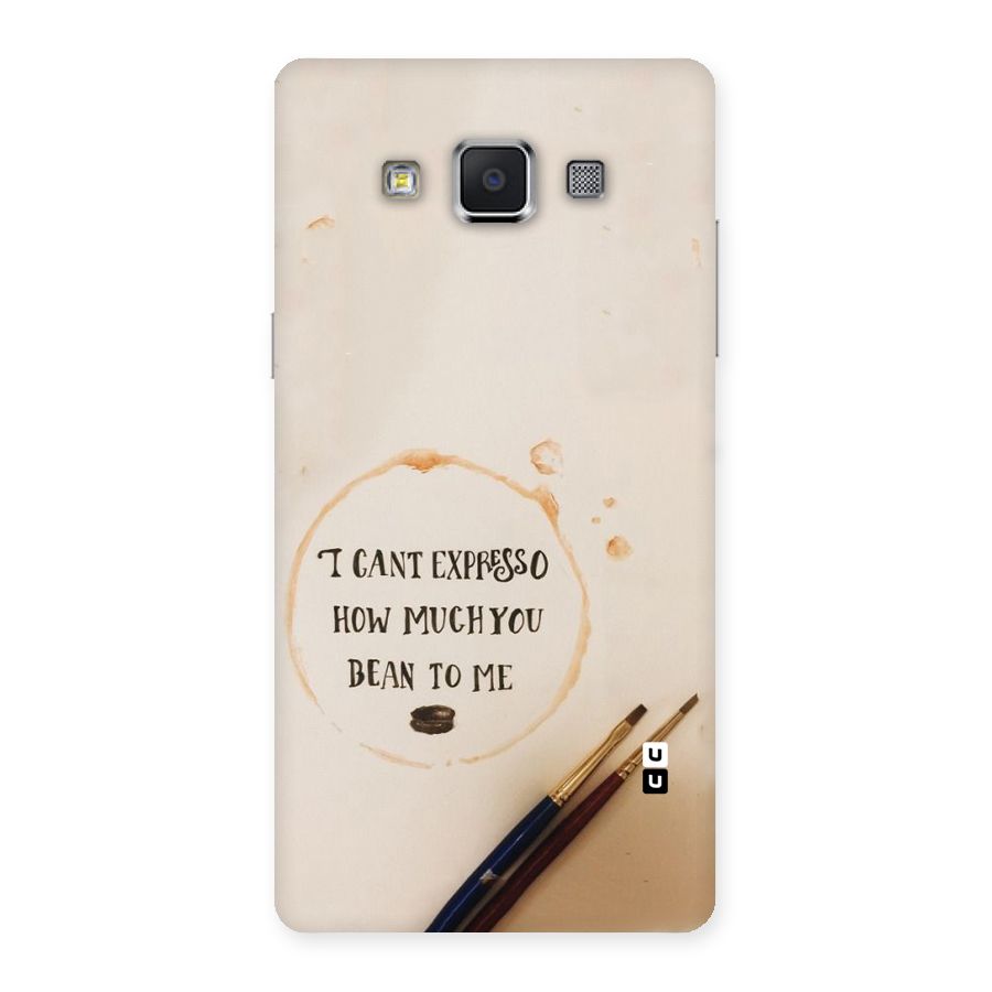 Espresso Bean Back Case for Samsung Galaxy A5