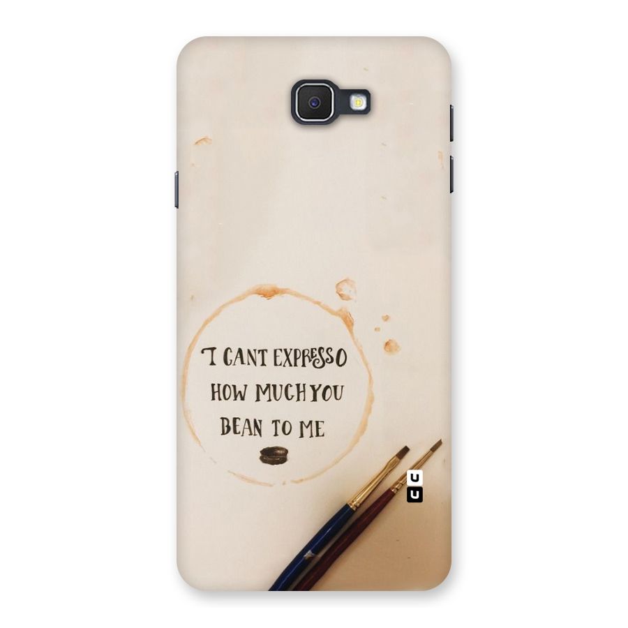 Espresso Bean Back Case for Samsung Galaxy J7 Prime
