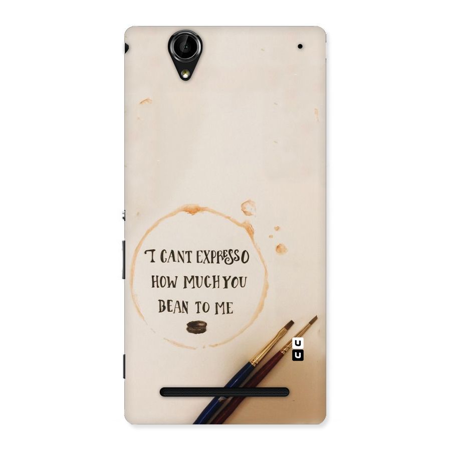 Espresso Bean Back Case for Sony Xperia T2