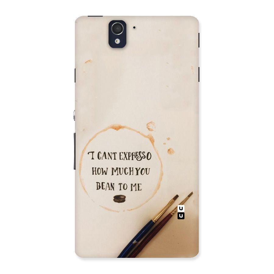 Espresso Bean Back Case for Sony Xperia Z