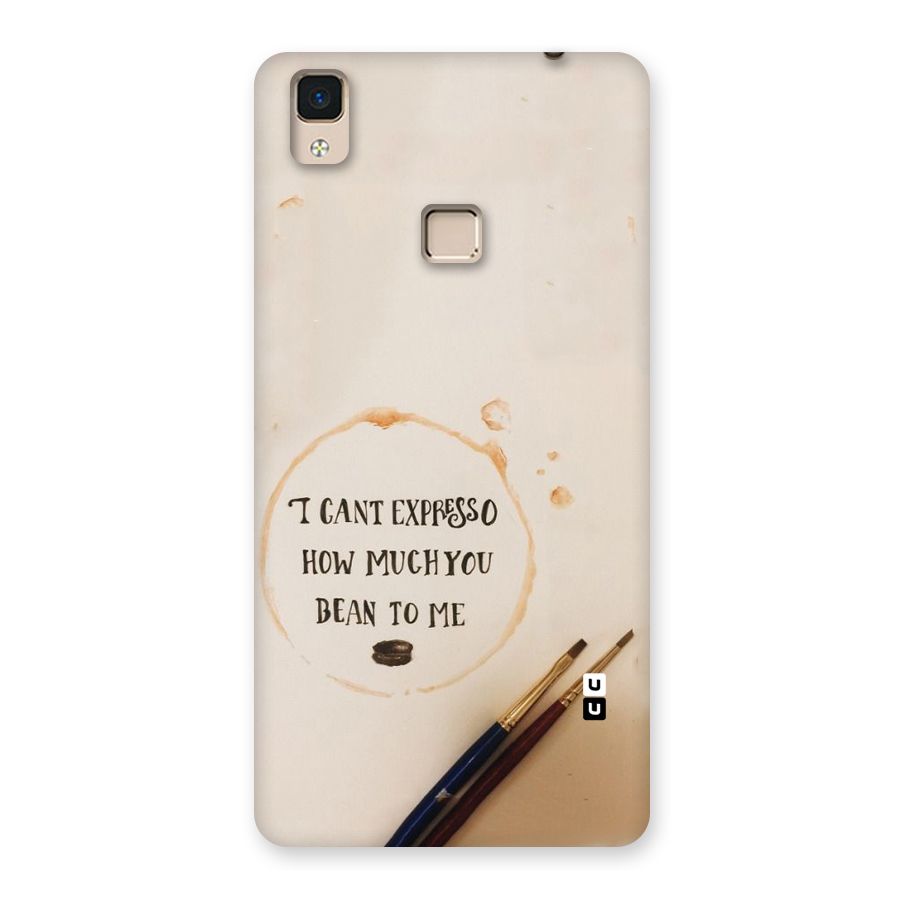 Espresso Bean Back Case for V3 Max