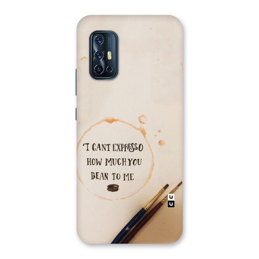Espresso Bean Back Case for Vivo V17