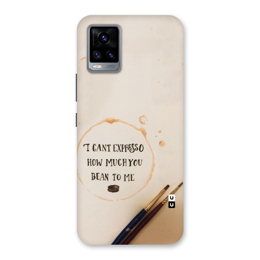 Espresso Bean Back Case for Vivo V20