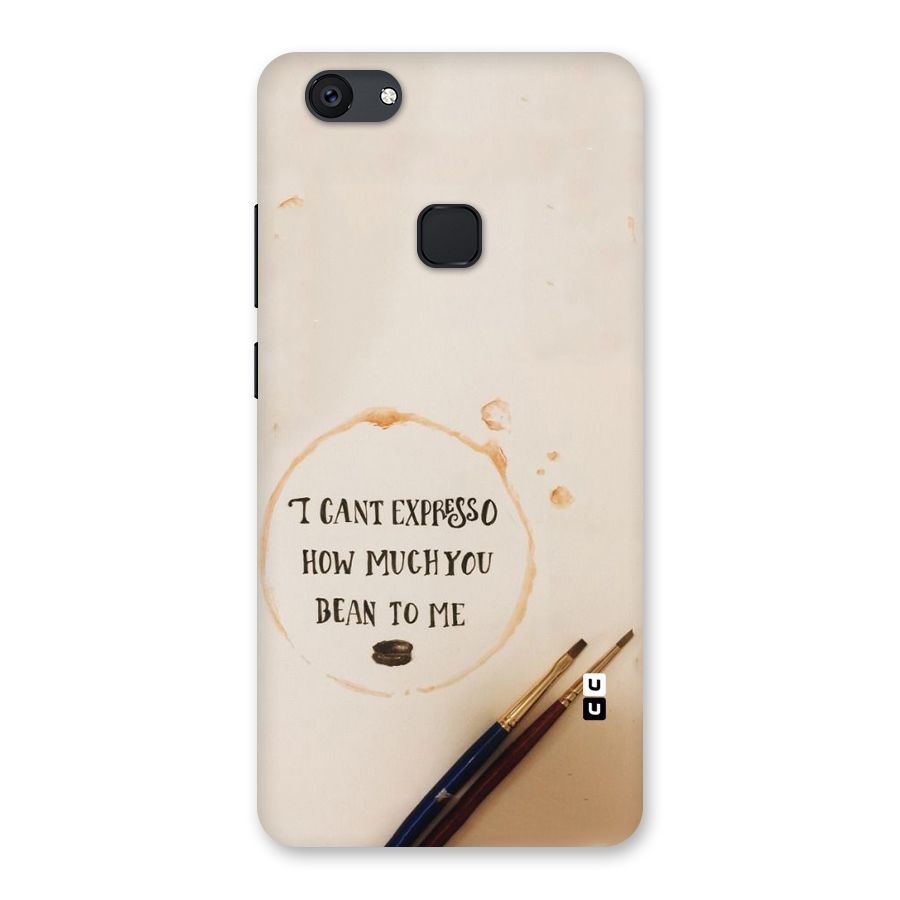 Espresso Bean Back Case for Vivo V7 Plus