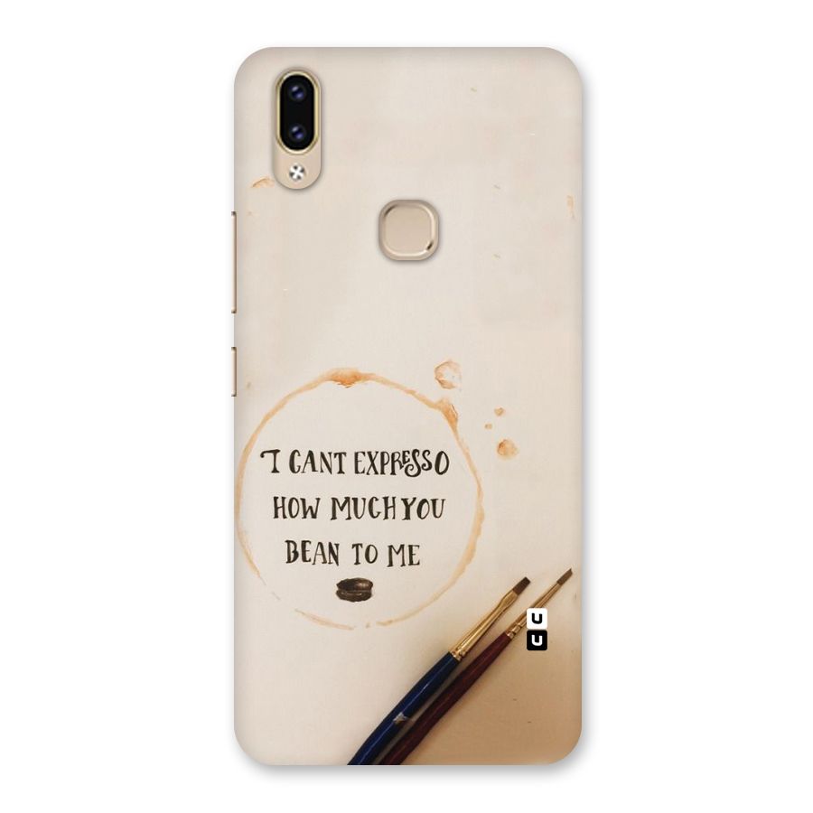 Espresso Bean Back Case for Vivo V9 Youth