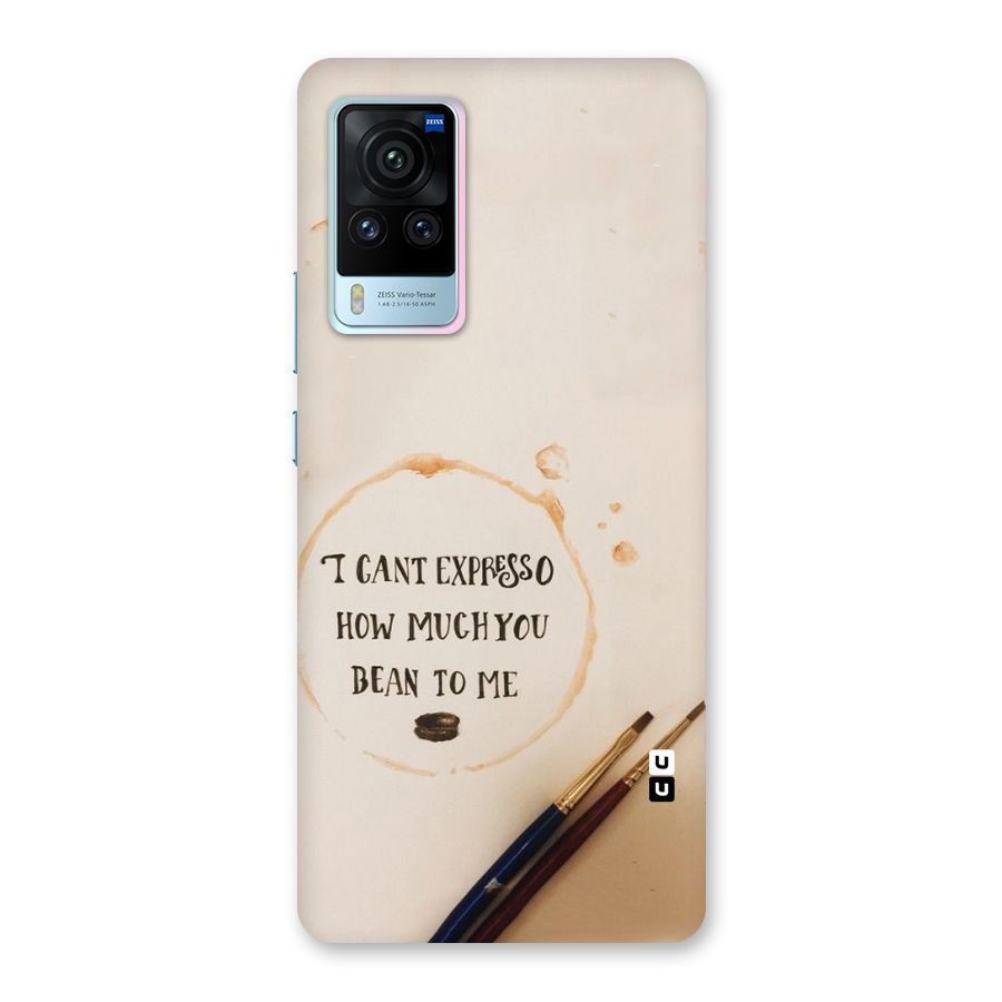 Espresso Bean Back Case for Vivo X60 Pro