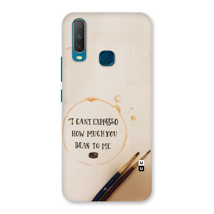 Espresso Bean Back Case for Vivo Y11