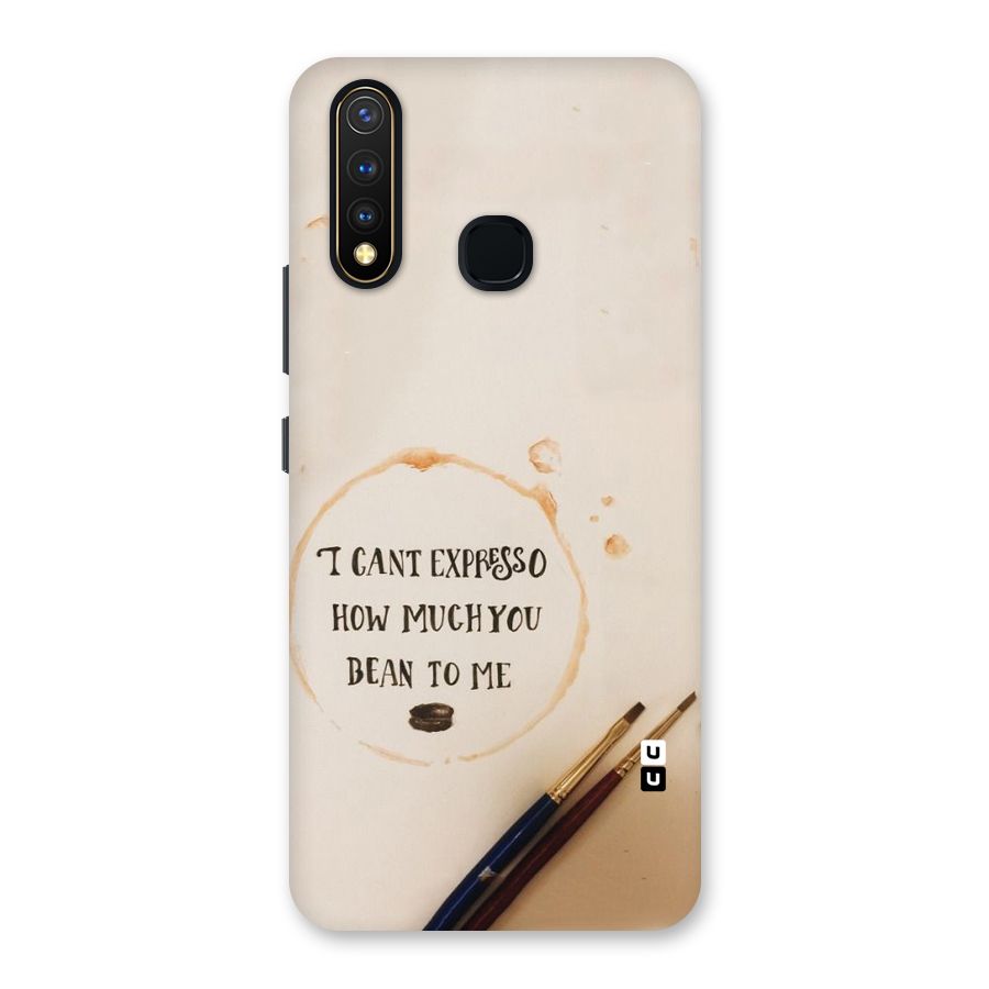Espresso Bean Back Case for Vivo Y19