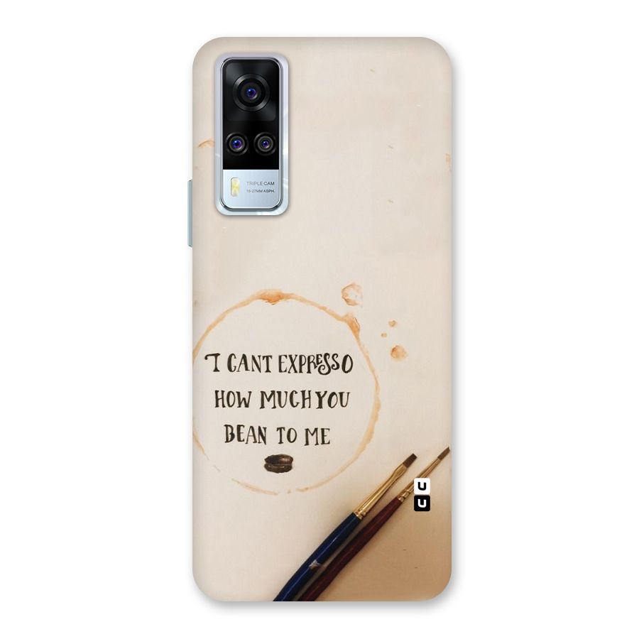 Espresso Bean Back Case for Vivo Y31