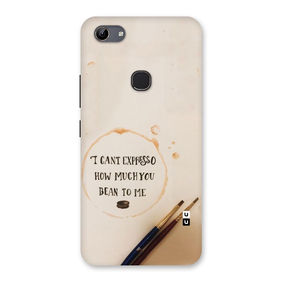 Espresso Bean Back Case for Vivo Y81