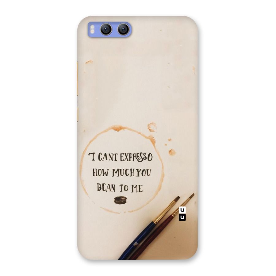 Espresso Bean Back Case for Xiaomi Mi 6