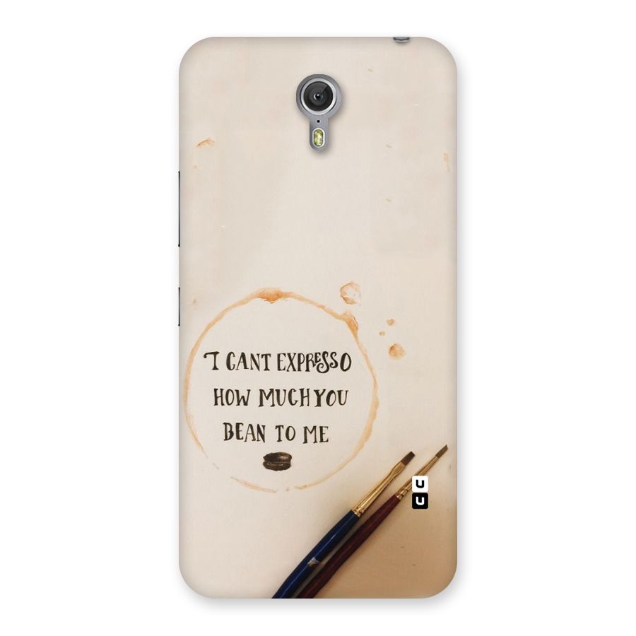 Espresso Bean Back Case for Zuk Z1