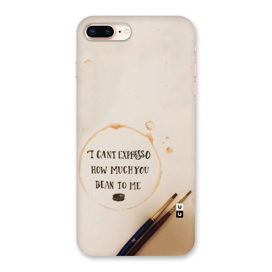 Espresso Bean Back Case for iPhone 8 Plus