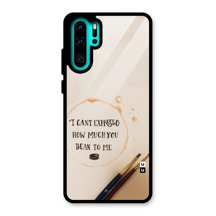 Espresso Bean Glass Back Case for Huawei P30 Pro