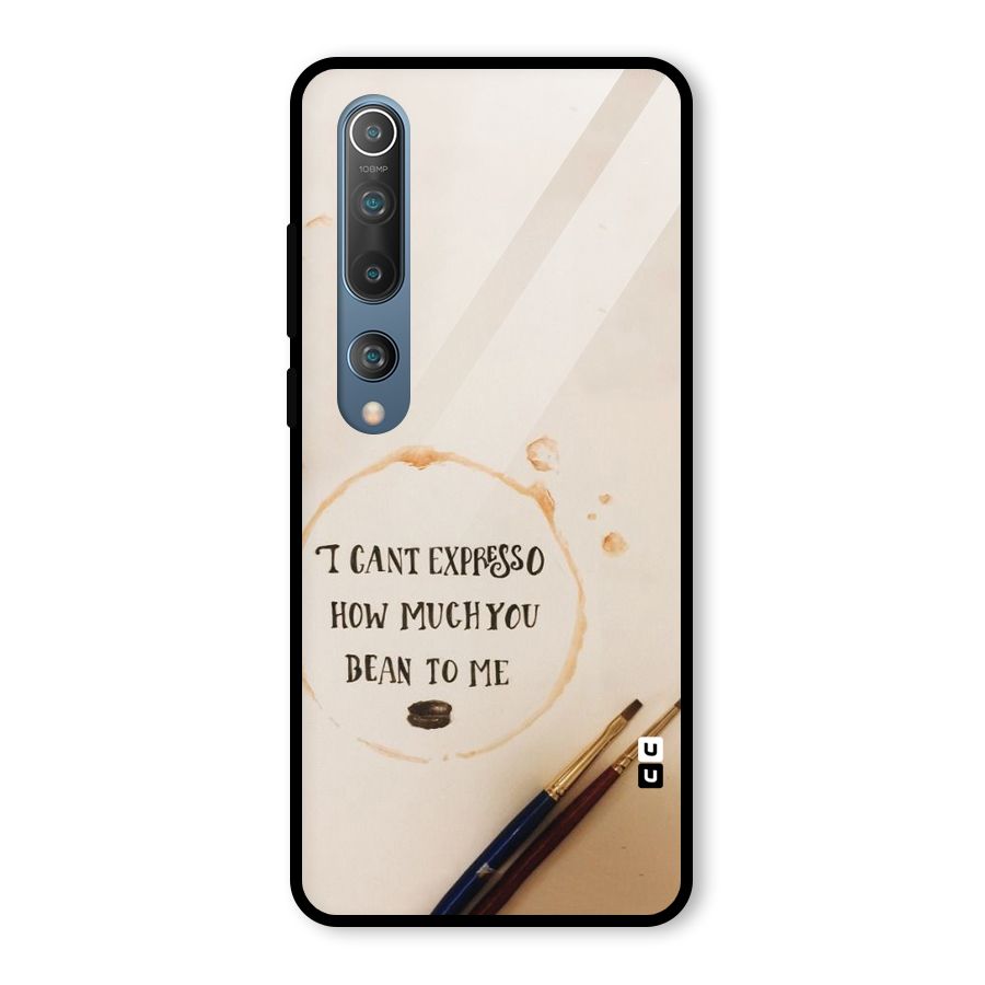 Espresso Bean Glass Back Case for Mi 10