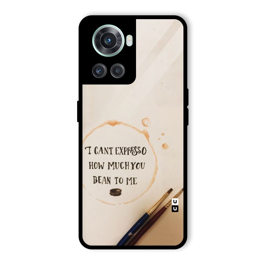 Espresso Bean Glass Back Case for OnePlus 10R