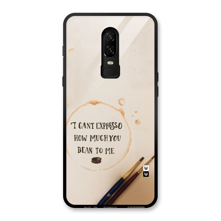 Espresso Bean Glass Back Case for OnePlus 6