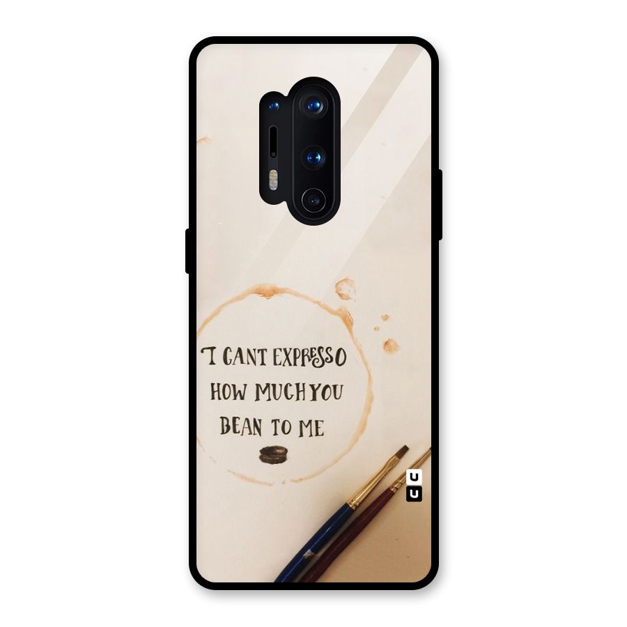 Espresso Bean Glass Back Case for OnePlus 8 Pro