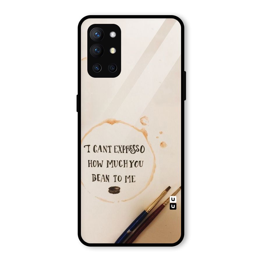 Espresso Bean Glass Back Case for OnePlus 9R