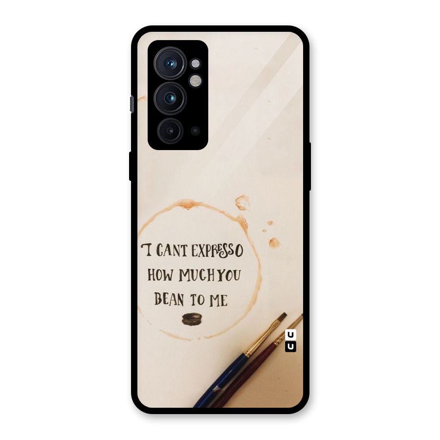 Espresso Bean Glass Back Case for OnePlus 9RT 5G