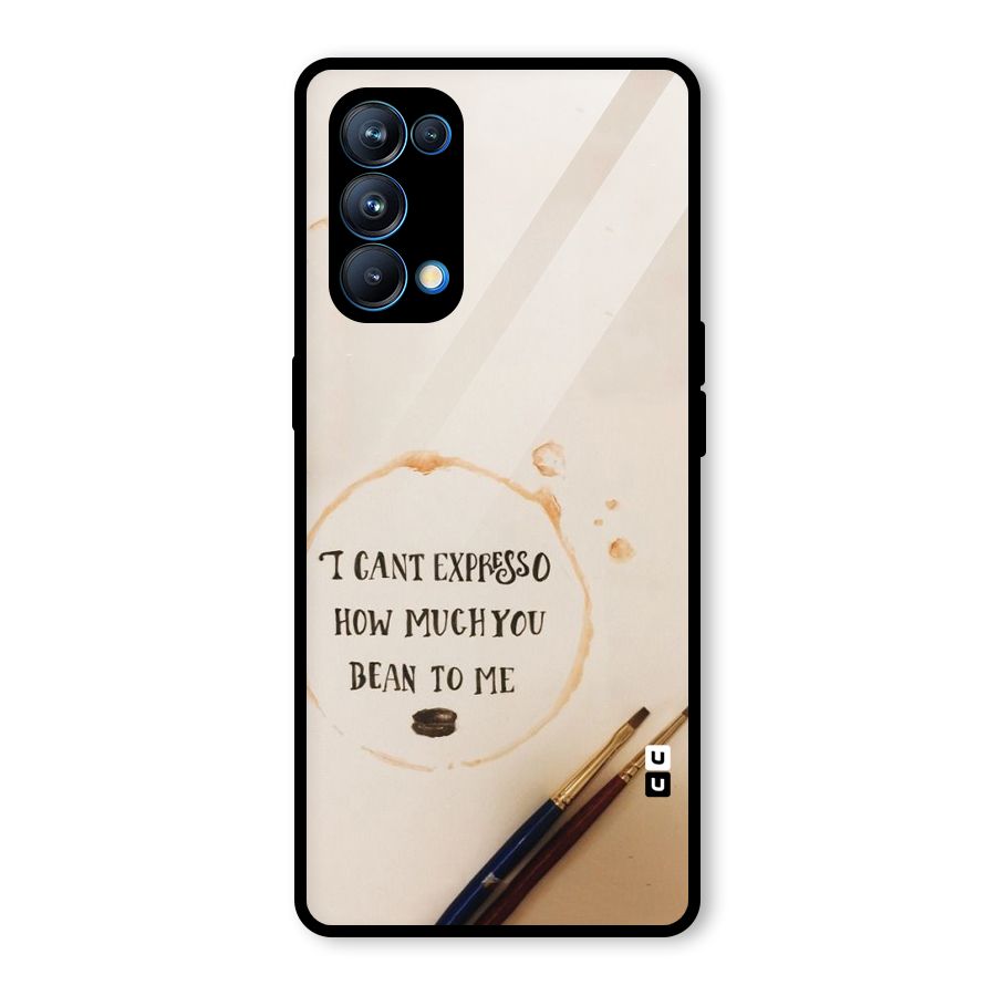 Espresso Bean Glass Back Case for Oppo Reno5 Pro 5G