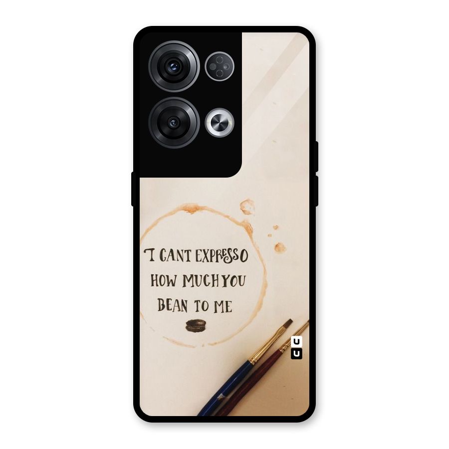 Espresso Bean Glass Back Case for Oppo Reno8 Pro 5G