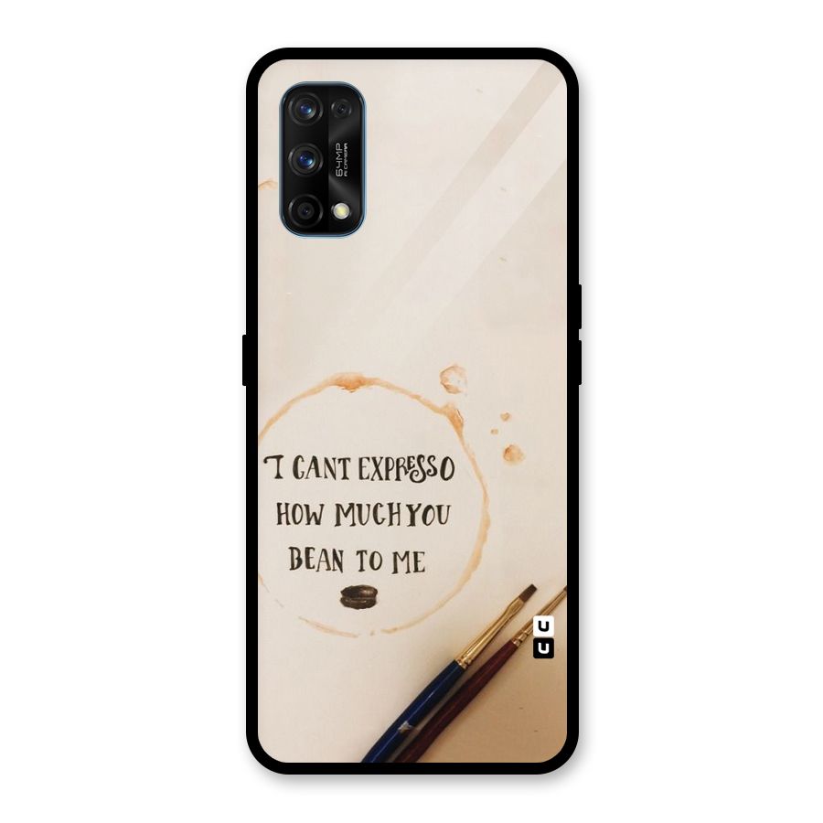 Espresso Bean Glass Back Case for Realme 7 Pro