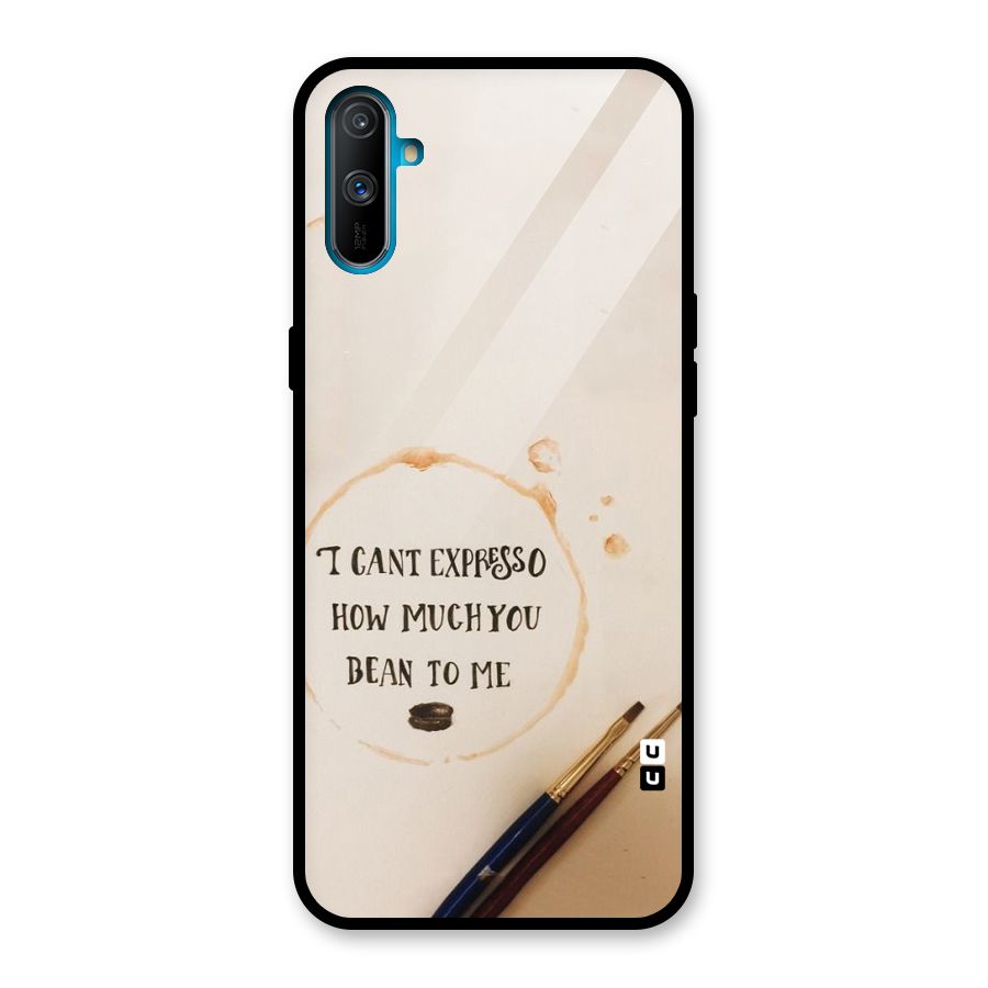 Espresso Bean Glass Back Case for Realme C3