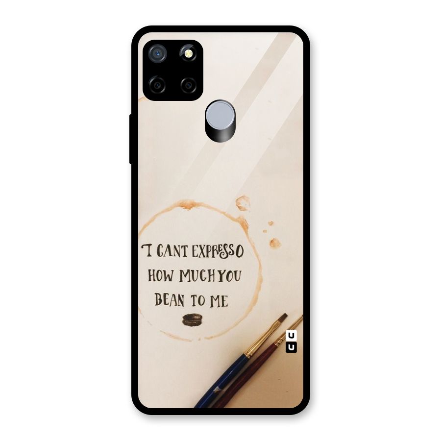 Espresso Bean Glass Back Case for Realme Narzo 20