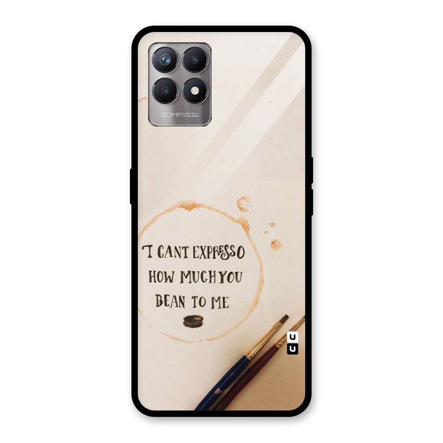 Espresso Bean Glass Back Case for Realme Narzo 50