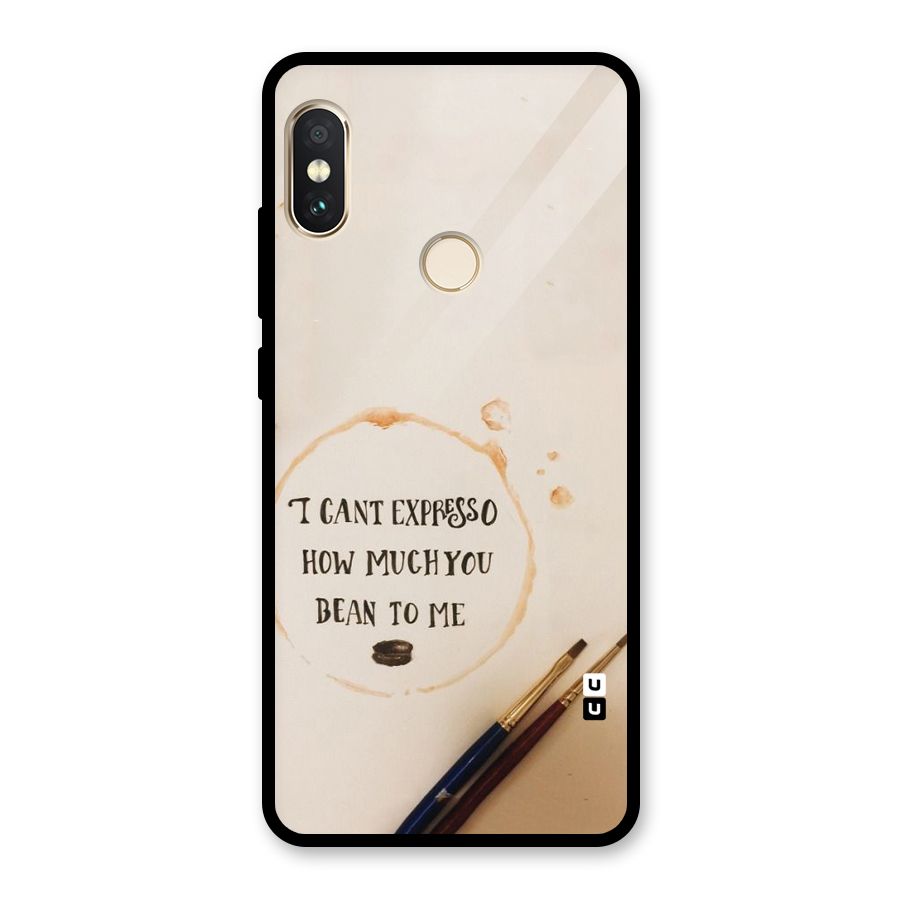 Espresso Bean Glass Back Case for Redmi Note 5 Pro