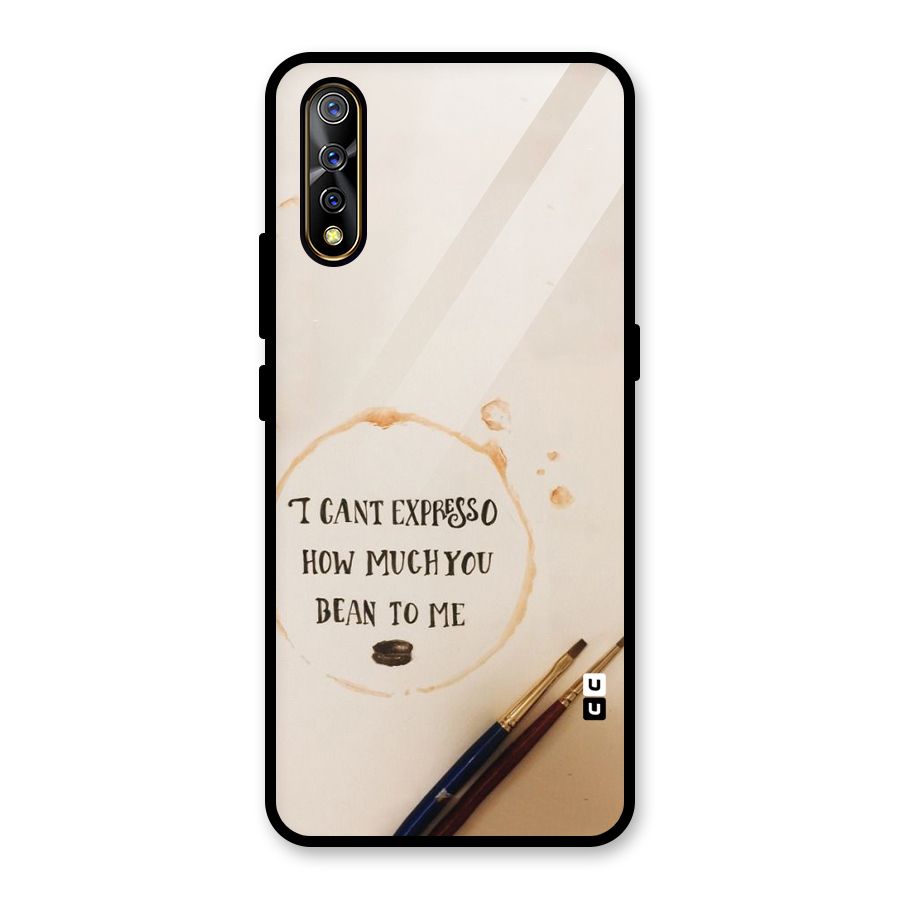 Espresso Bean Glass Back Case for Vivo S1