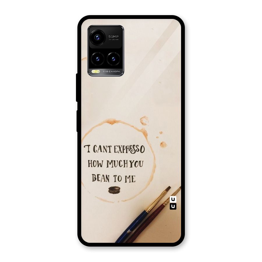 Espresso Bean Glass Back Case for Vivo Y21T