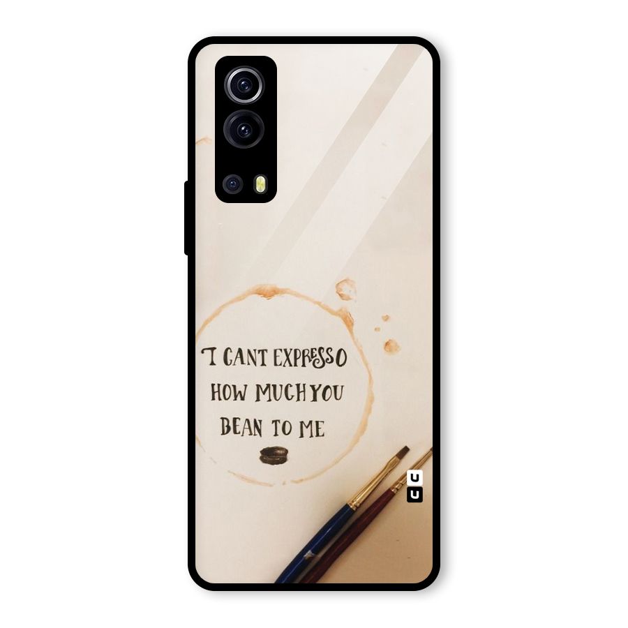 Espresso Bean Glass Back Case for Vivo iQOO Z3