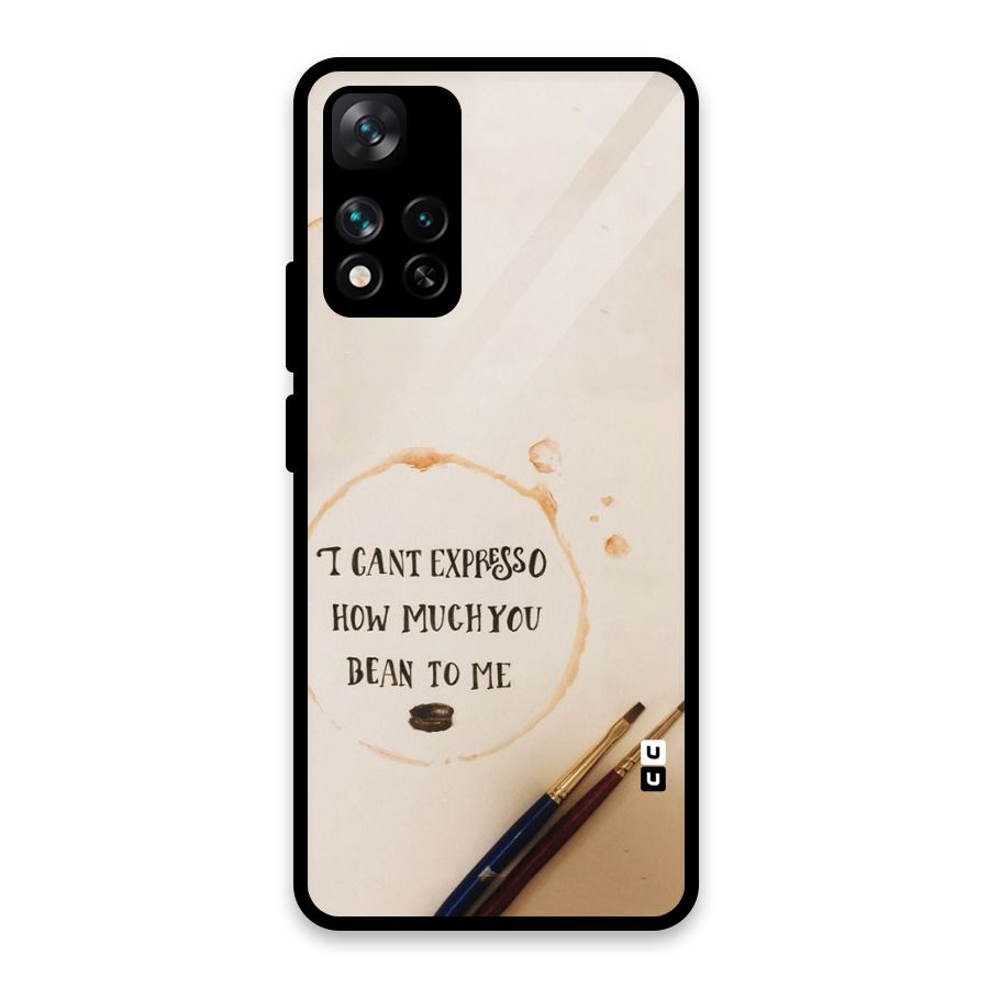 Espresso Bean Glass Back Case for Xiaomi 11i 5G
