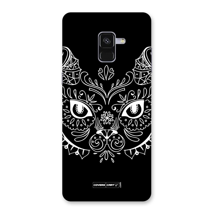 Ethnic Cat Design Back Case for Galaxy A8 Plus