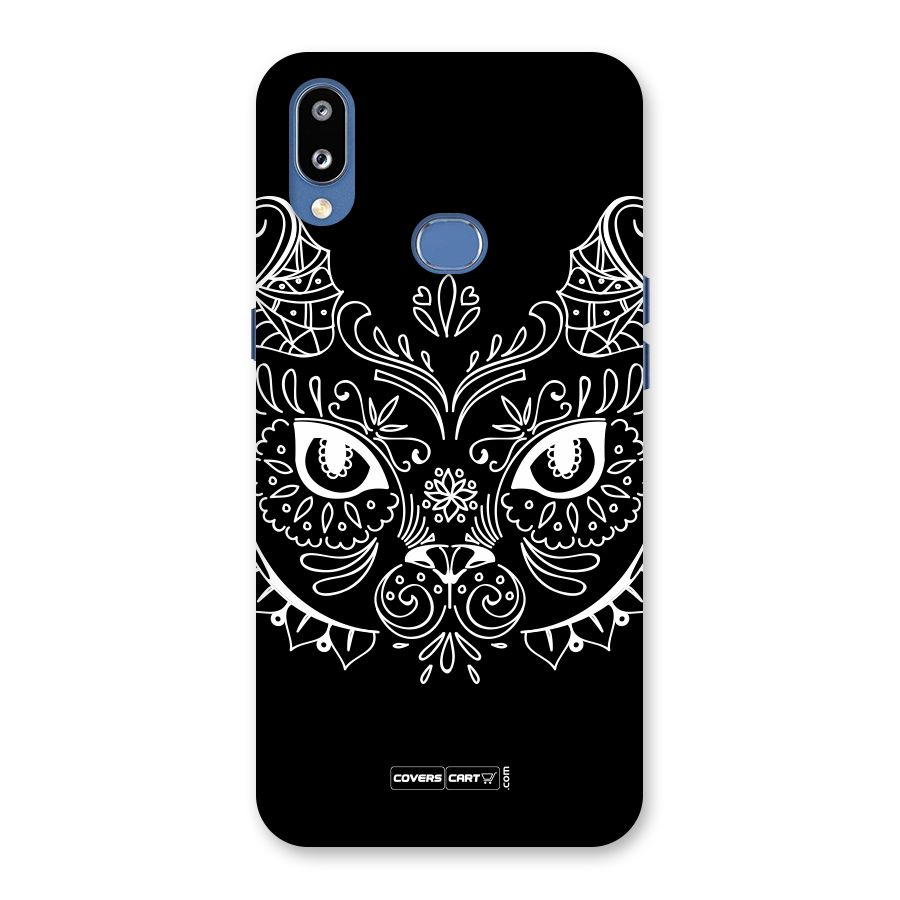 Ethnic Cat Design Back Case for Galaxy M01s