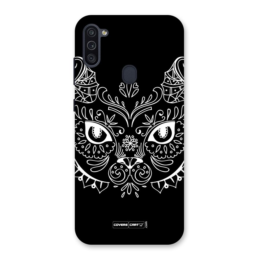 Ethnic Cat Design Back Case for Galaxy M11