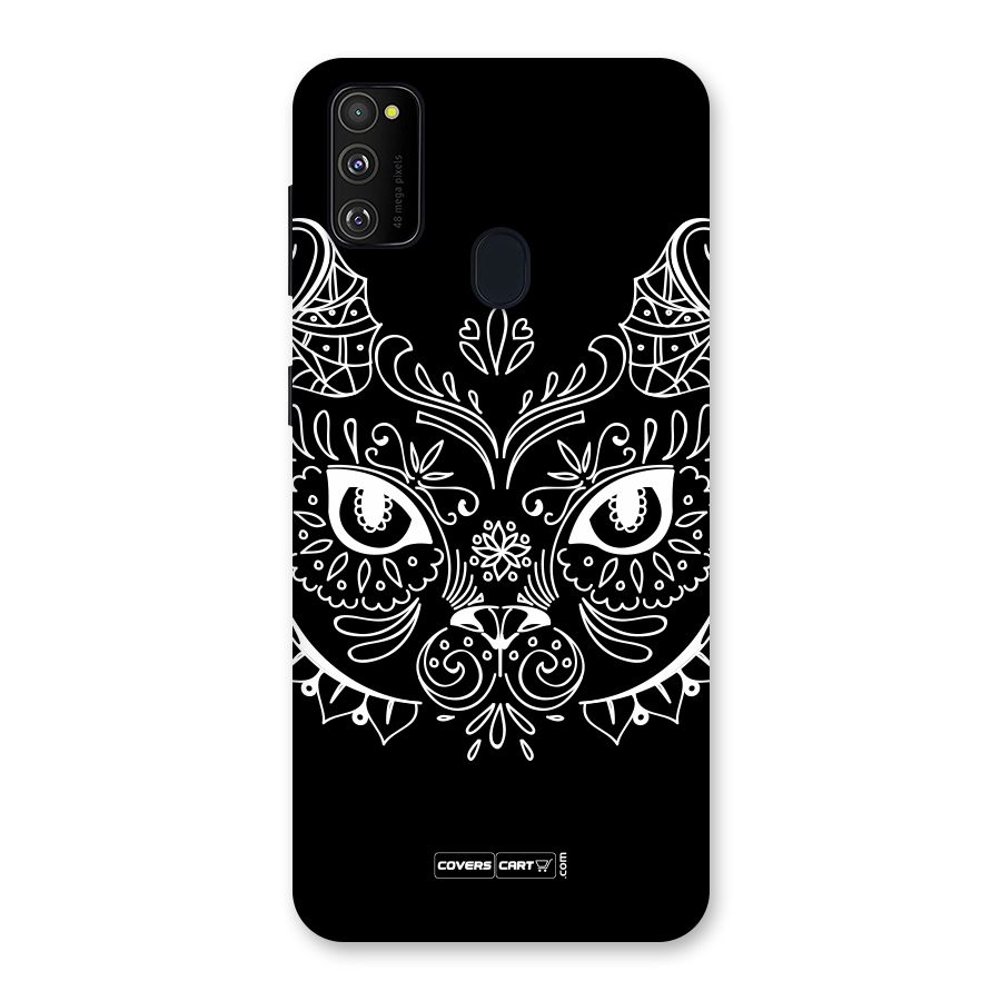 Ethnic Cat Design Back Case for Galaxy M30s