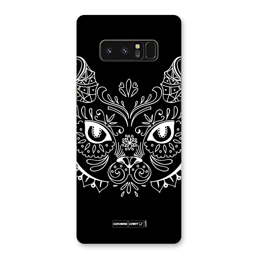 Ethnic Cat Design Back Case for Galaxy Note 8