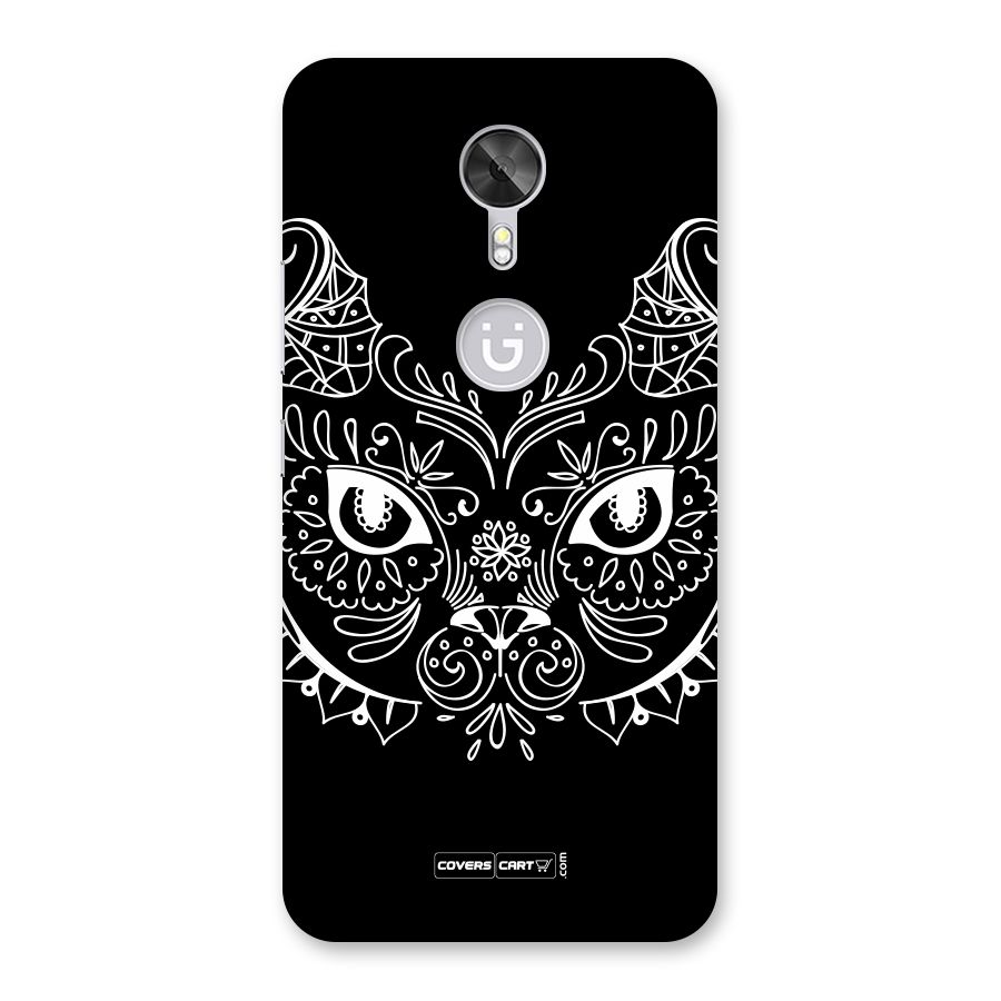 Ethnic Cat Design Back Case for Gionee A1