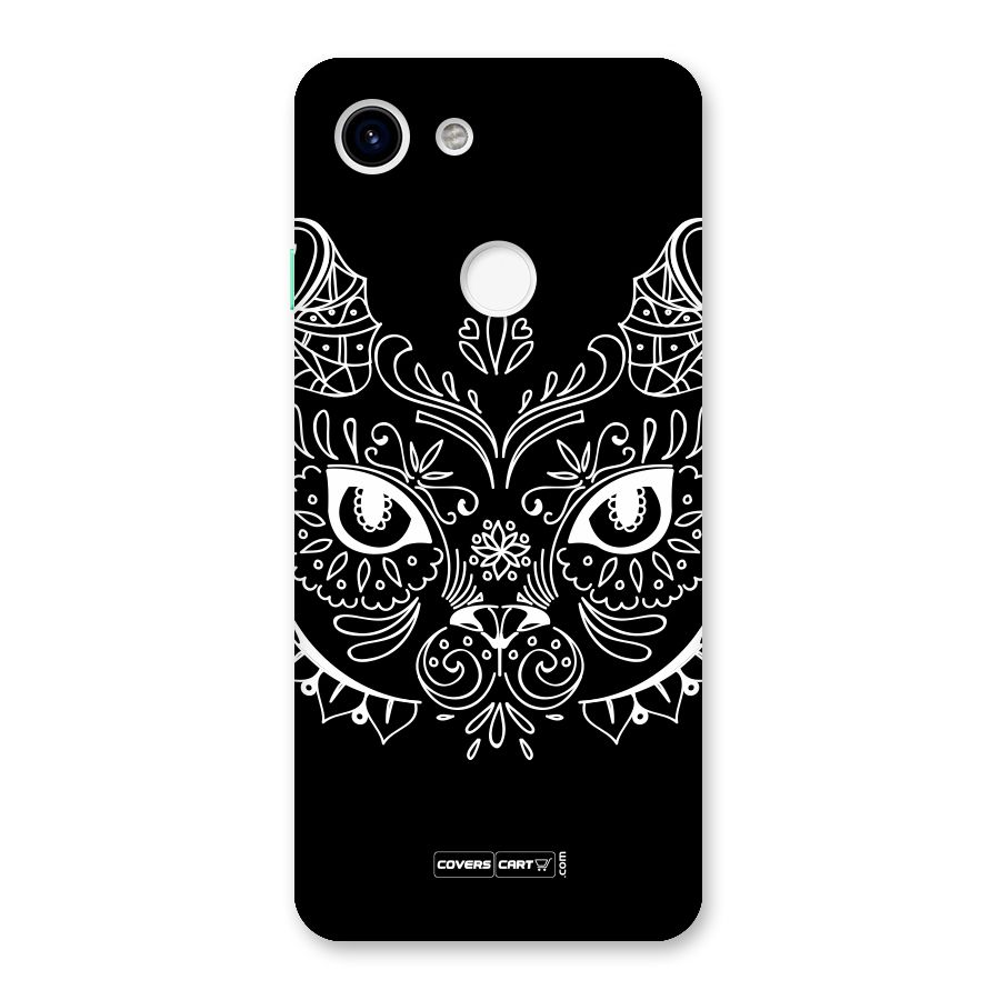 Ethnic Cat Design Back Case for Google Pixel 3