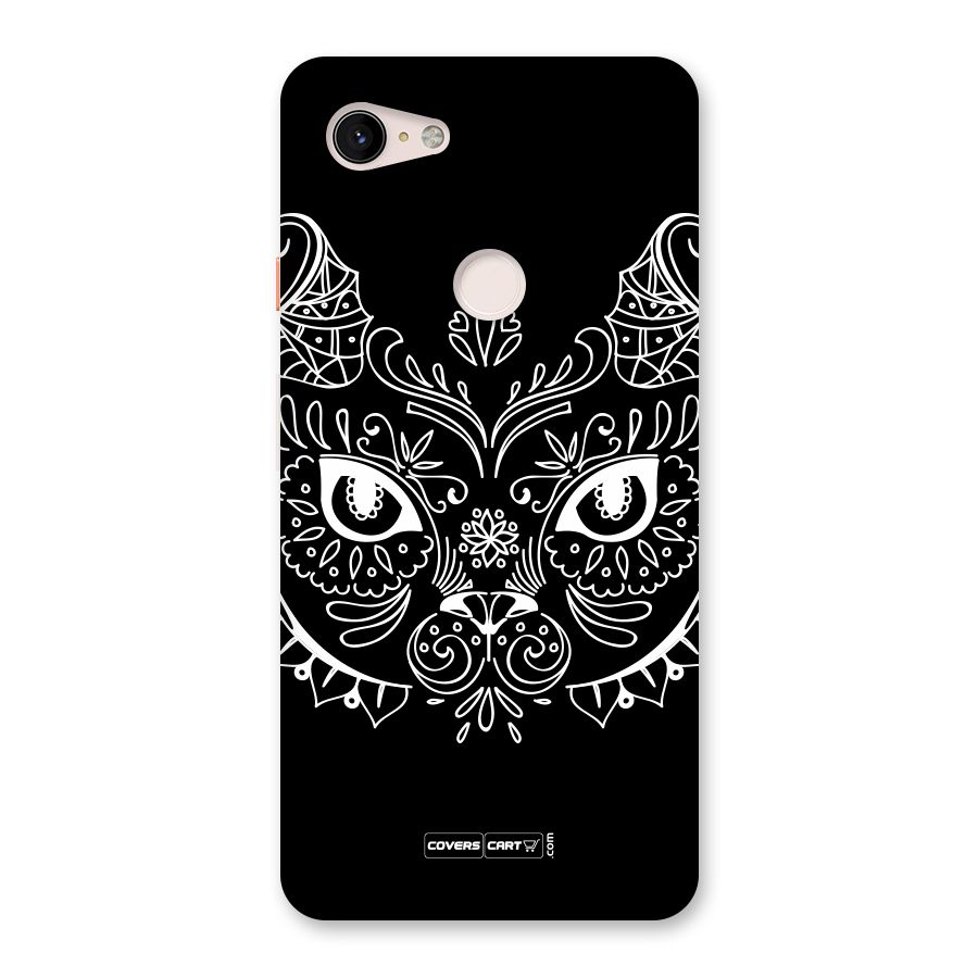 Ethnic Cat Design Back Case for Google Pixel 3 XL